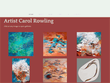 Tablet Screenshot of carolrowling.com.au